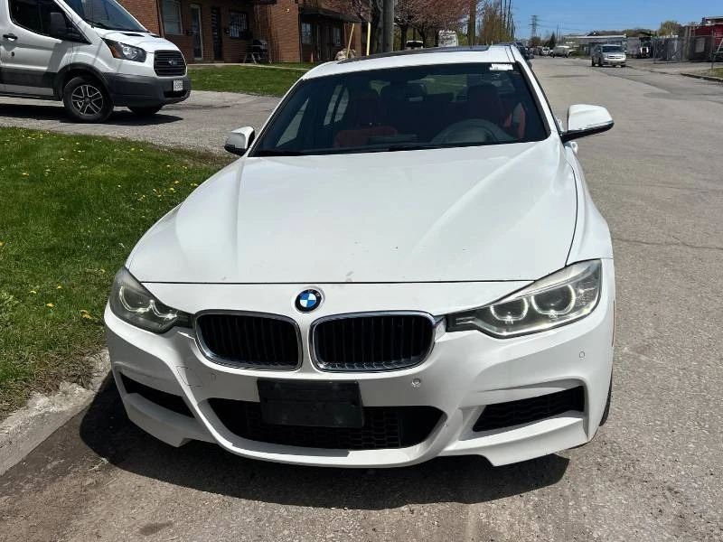 BMW 335 * ЗАДНО * РЪЧКА * ЧЕРВЕНА КОЖА * КАМЕРА, снимка 2 - Автомобили и джипове - 54980167