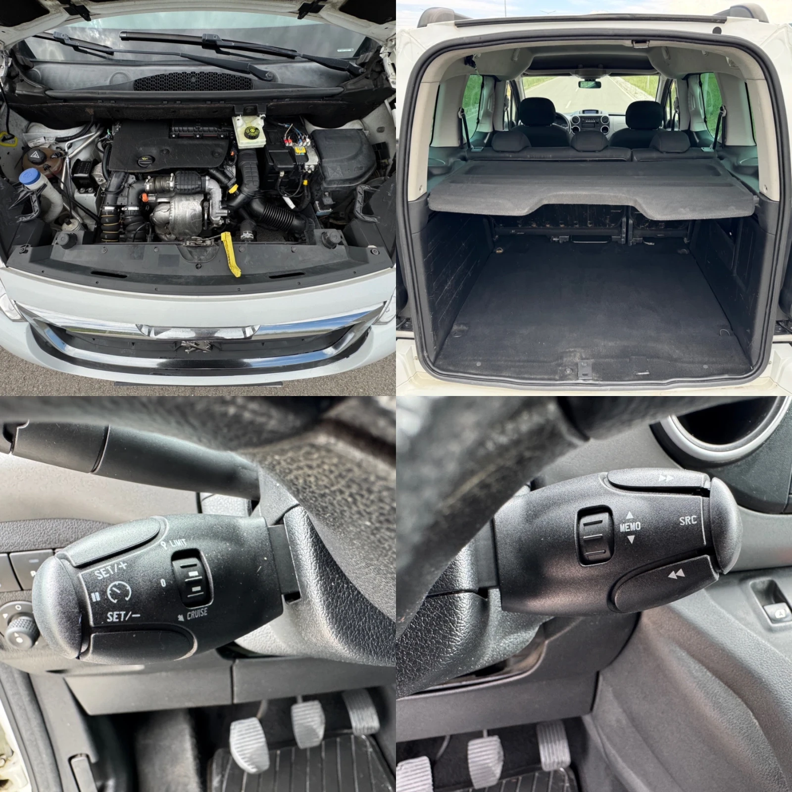 Peugeot Partner 1.6 HDI 100. EURO 6 / LED / TEMPOMAT | Mobile.bg   16