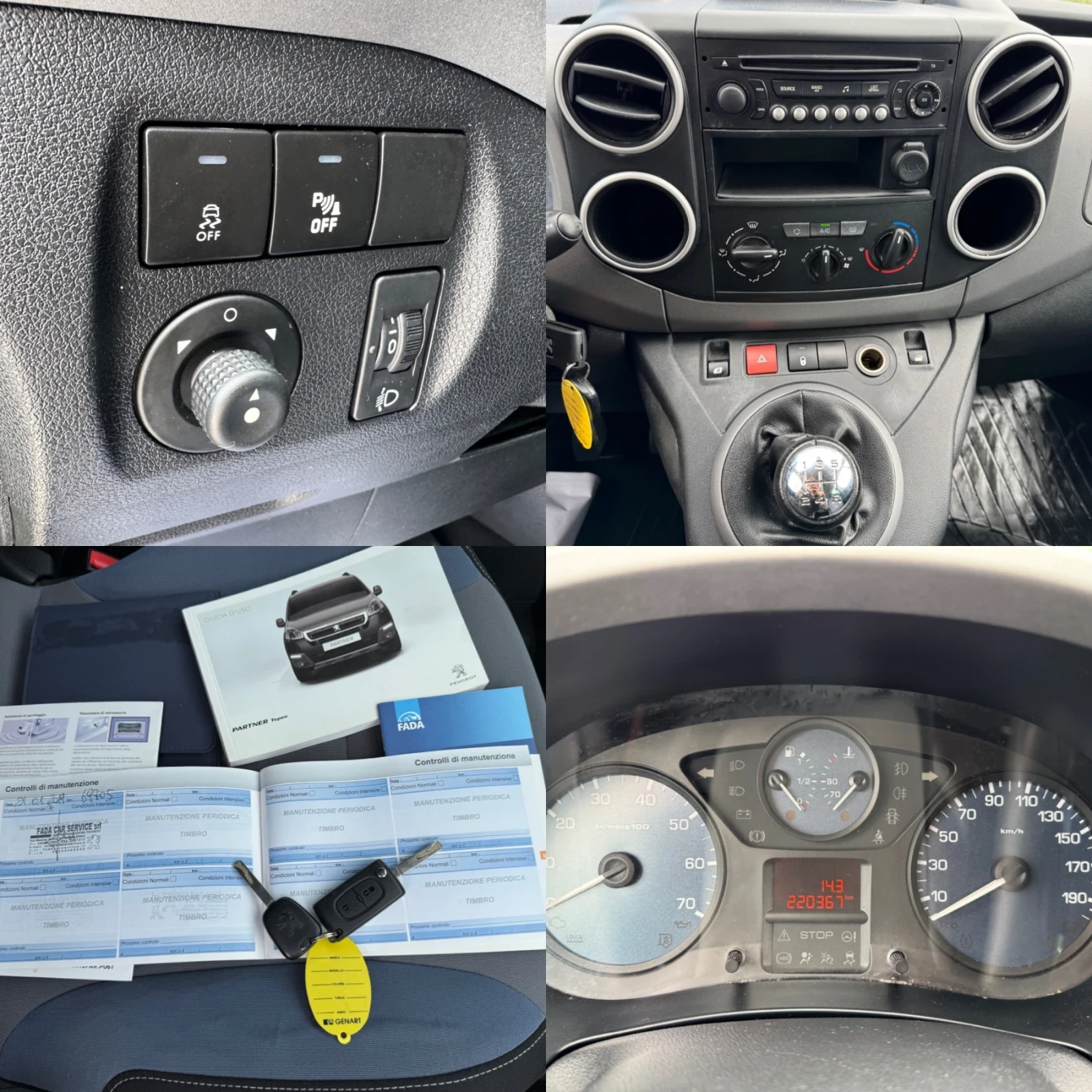 Peugeot Partner 1.6 HDI 100. EURO 6 / LED / TEMPOMAT | Mobile.bg   15