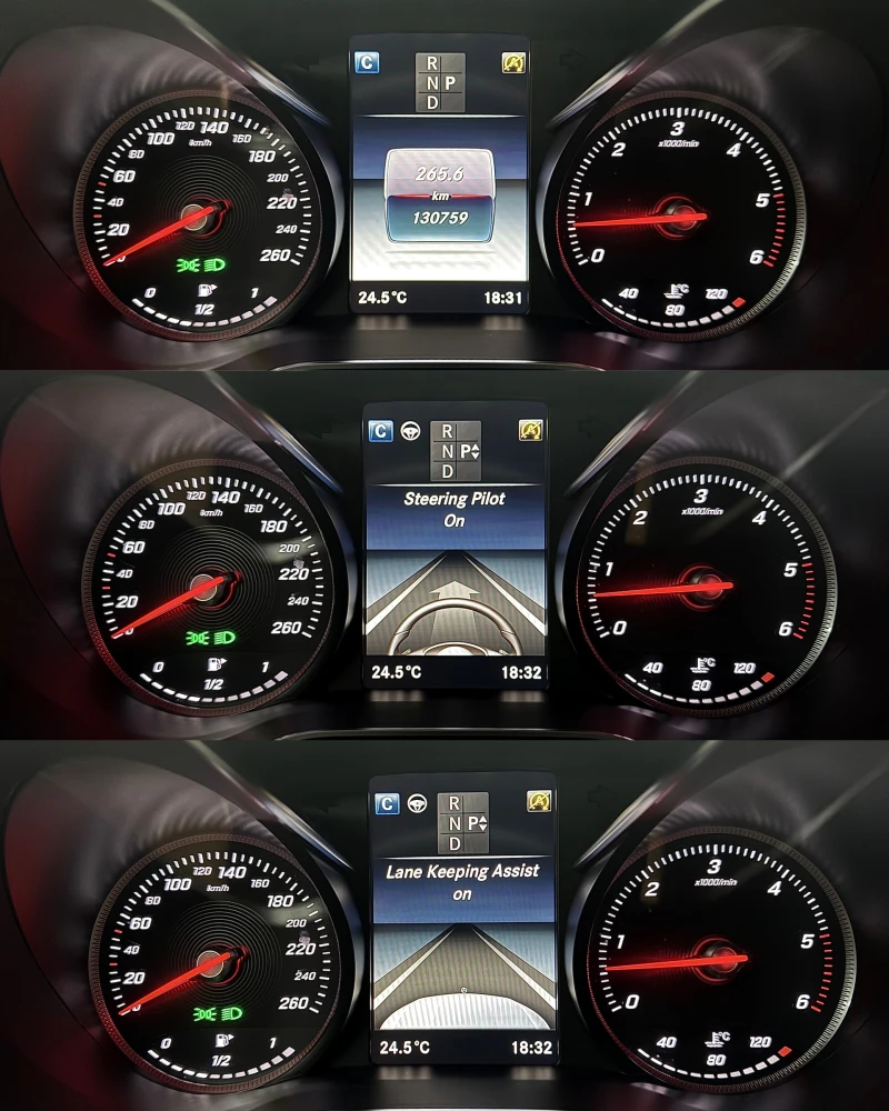 Mercedes-Benz GLC 350 d-AMG-9G-4M-Burmester-РЕАЛЕН ПРОБЕГ, снимка 12 - Автомобили и джипове - 51802076