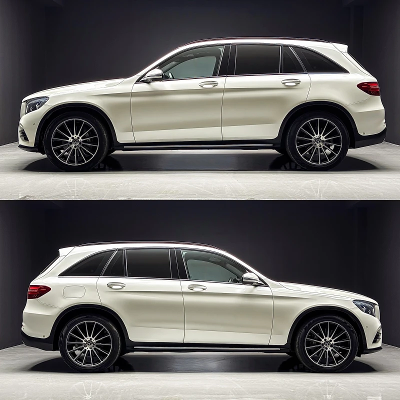 Mercedes-Benz GLC 350 d-AMG-9G-4M-Burmester-РЕАЛЕН ПРОБЕГ, снимка 3 - Автомобили и джипове - 51802076