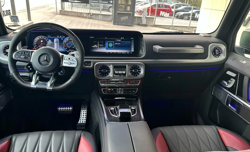 Mercedes-Benz G 63 AMG 4x4²* Manufaktur* Carbon* Burmester* 360, снимка 9 - Автомобили и джипове - 52118972