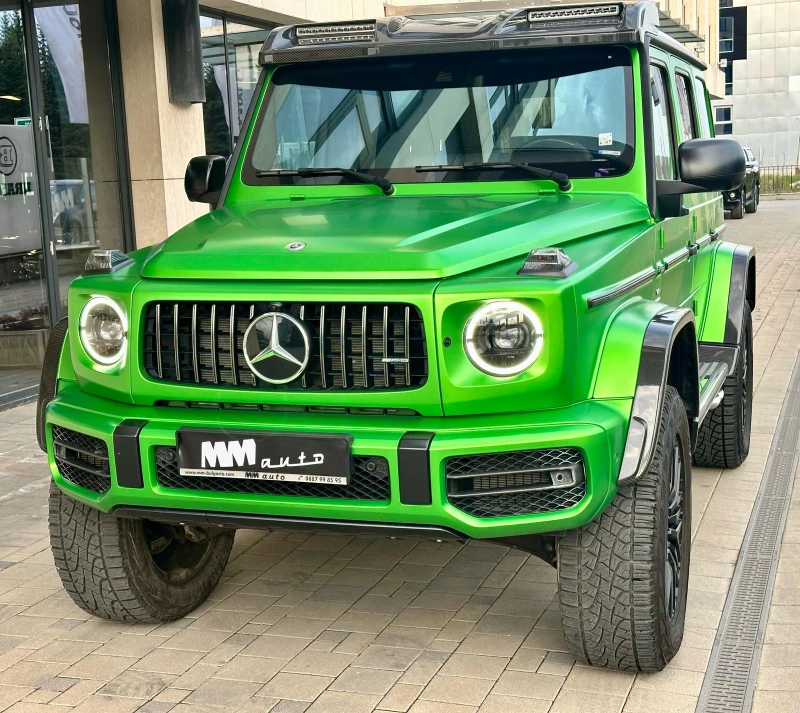 Mercedes-Benz G 63 AMG 4x4²* Manufaktur* Carbon* Burmester* 360, снимка 2 - Автомобили и джипове - 52118972