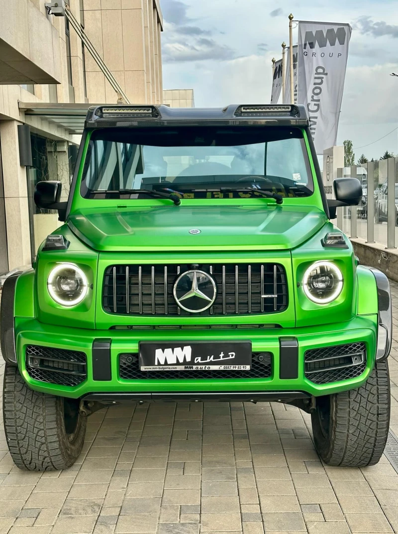 Mercedes-Benz G 63 AMG 4x4²* Manufaktur* Carbon* Burmester* 360, снимка 6 - Автомобили и джипове - 52118972