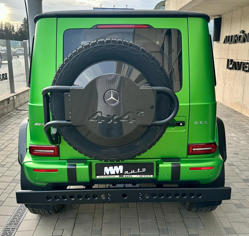 Mercedes-Benz G 63 AMG 4x4²* Manufaktur* Carbon* Burmester* 360, снимка 7 - Автомобили и джипове - 52118972