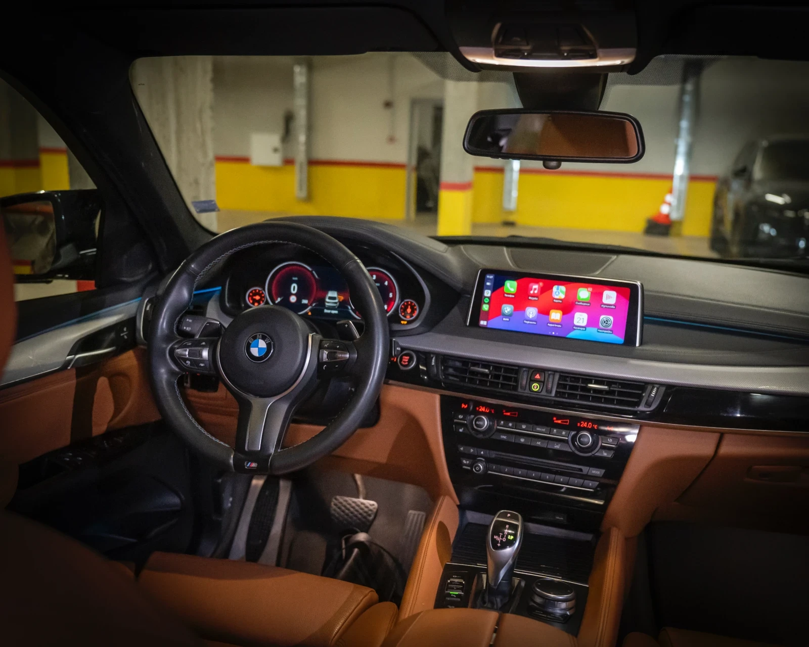 BMW X6 2017* M-PACKET* HEAD-UP* KEYLESS* LEASER* FULL*  | Mobile.bg   14