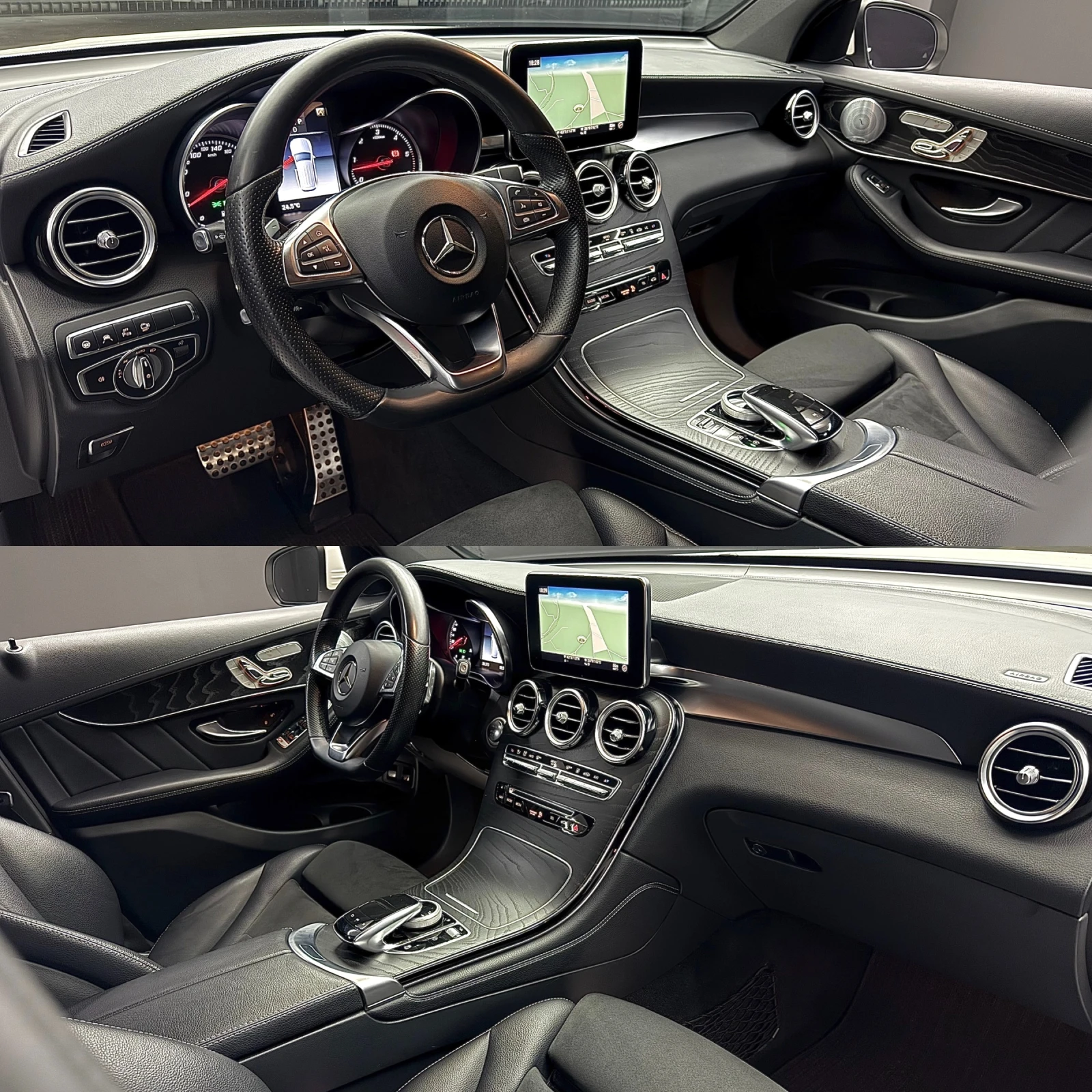Mercedes-Benz GLC 350 d-AMG-9G-4M-Burmester-РЕАЛЕН ПРОБЕГ - изображение 6