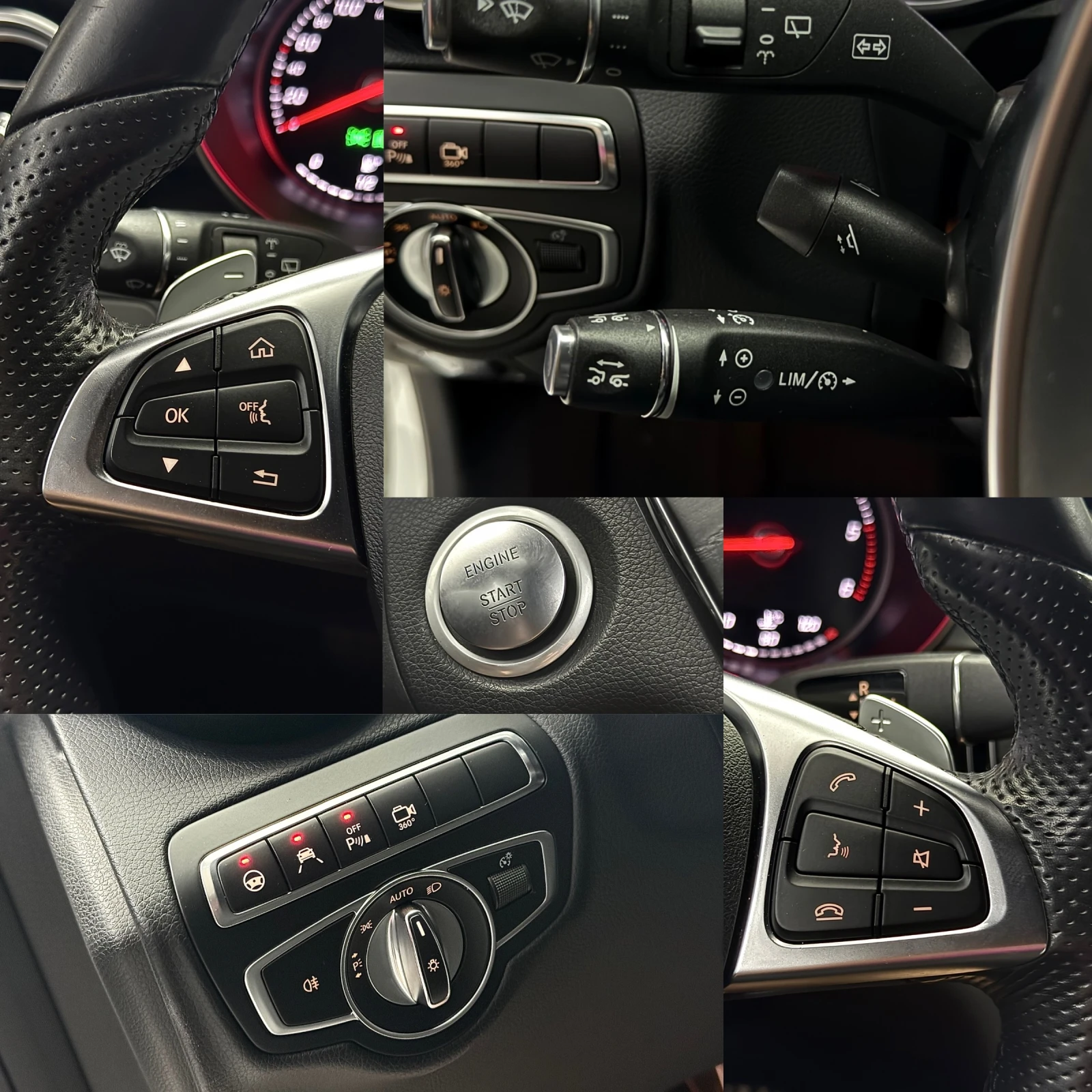 Mercedes-Benz GLC 350 d-AMG-9G-4M-Burmester-  | Mobile.bg   11