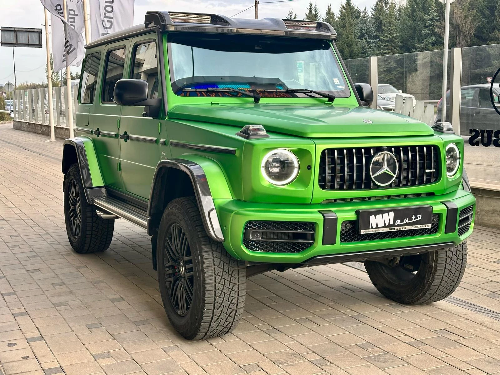 Mercedes-Benz G 63 AMG 4x4²* Manufaktur* Carbon* Burmester* 360 | Mobile.bg   1