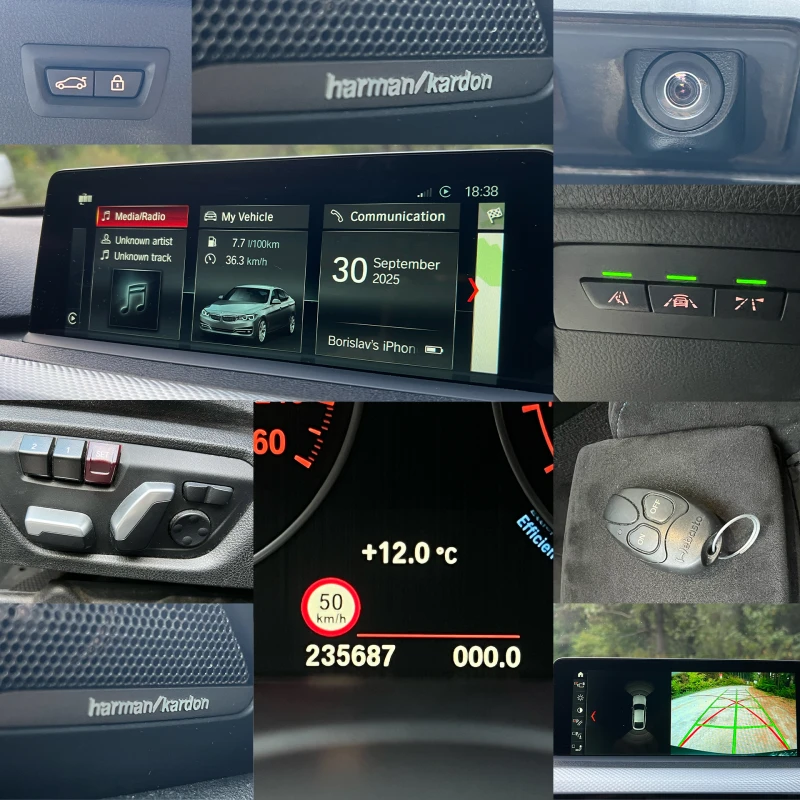 BMW 330 3gt xDrive М-Пакет, снимка 14 - Автомобили и джипове - 52588268