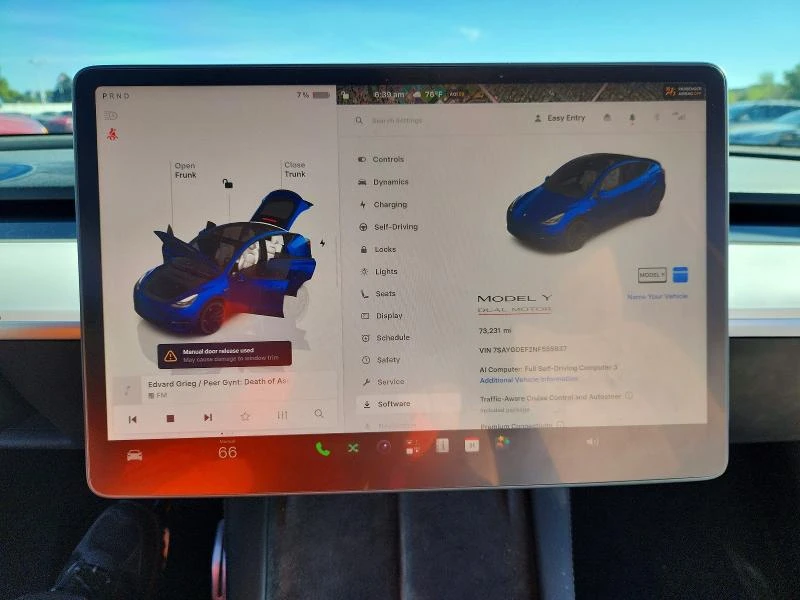 Tesla Model Y PERFORMANCE / Застраховател / Carfax / Автокред, снимка 9 - Автомобили и джипове - 56234754