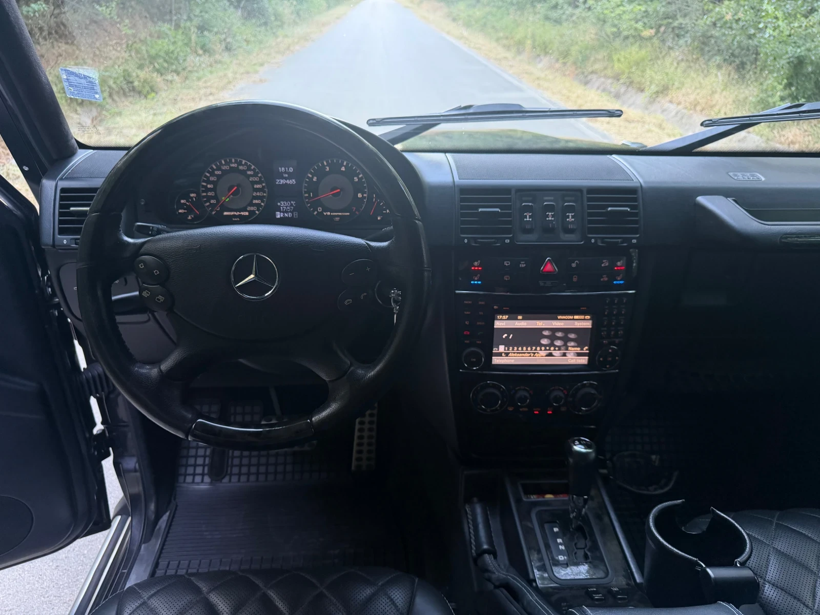 Mercedes-Benz G 55 AMG 55AMG LPG , снимка 11 - Автомобили и джипове - 55967536