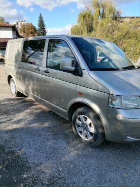 VW T5 2.5 TDl 174 kc Duble kabin Дълга база, снимка 4