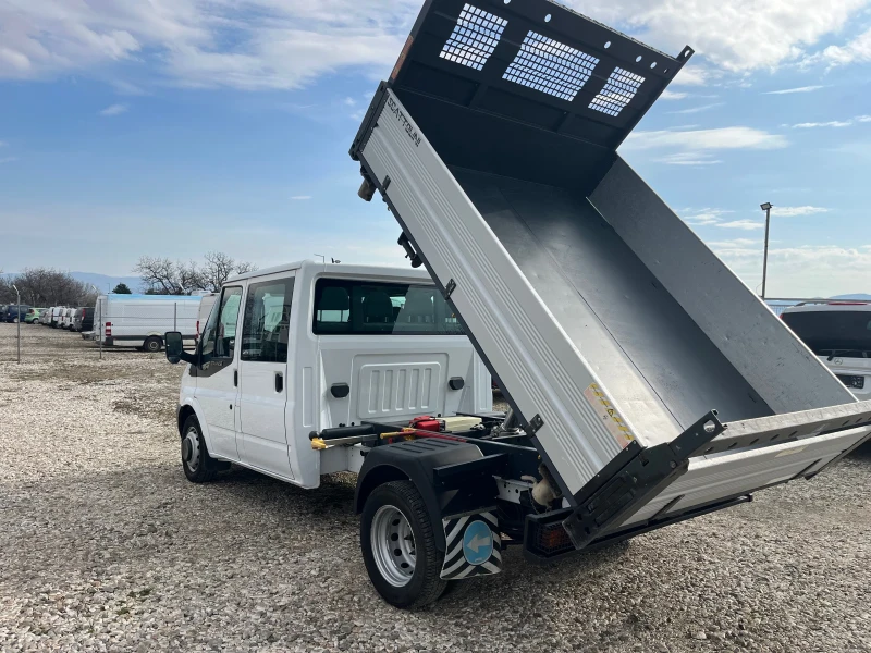 Ford Transit 2400кб 140кс ТРИСТРАНЕН 7 МЕСТА КЛИМА ВНОС ИТАЛИЯ, снимка 3 - Бусове и автобуси - 49144901