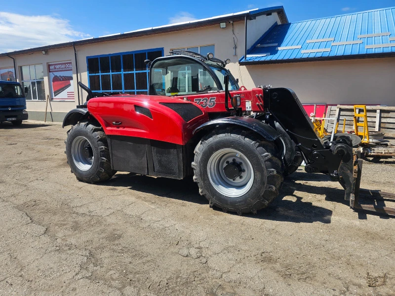 Телескопични товарачи Manitou Case farmlift 735, снимка 5 - Индустриална техника - 45681796