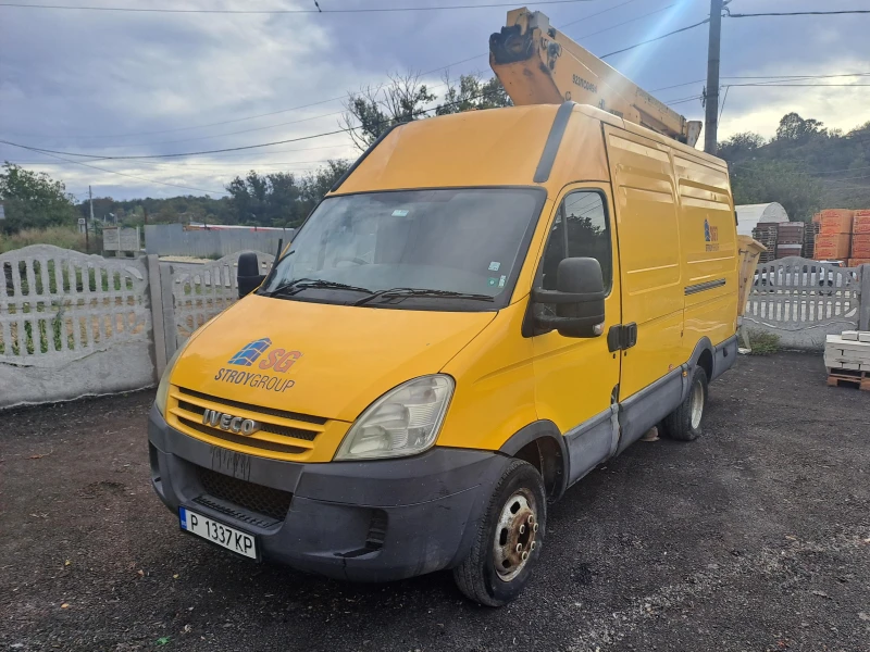 Автовишка Iveco Daily 50C15, снимка 1 - Индустриална техника - 47536614