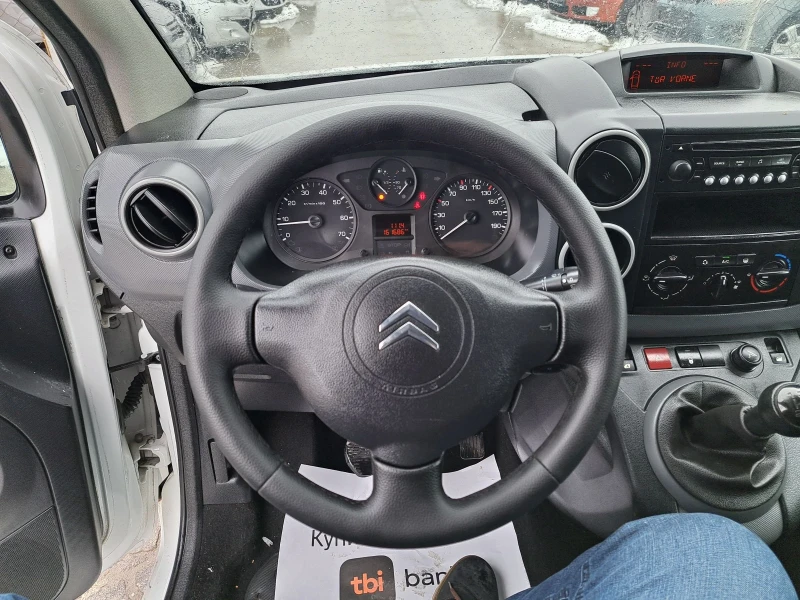 Citroen Berlingo 1.6hdi-90кс/160000км, снимка 9 - Автомобили и джипове - 48693329