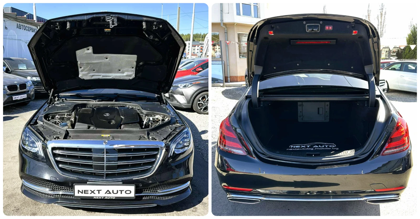 Mercedes-Benz S 350 D AMG 4MATIC HUD PANO BURMESTER | Mobile.bg   15