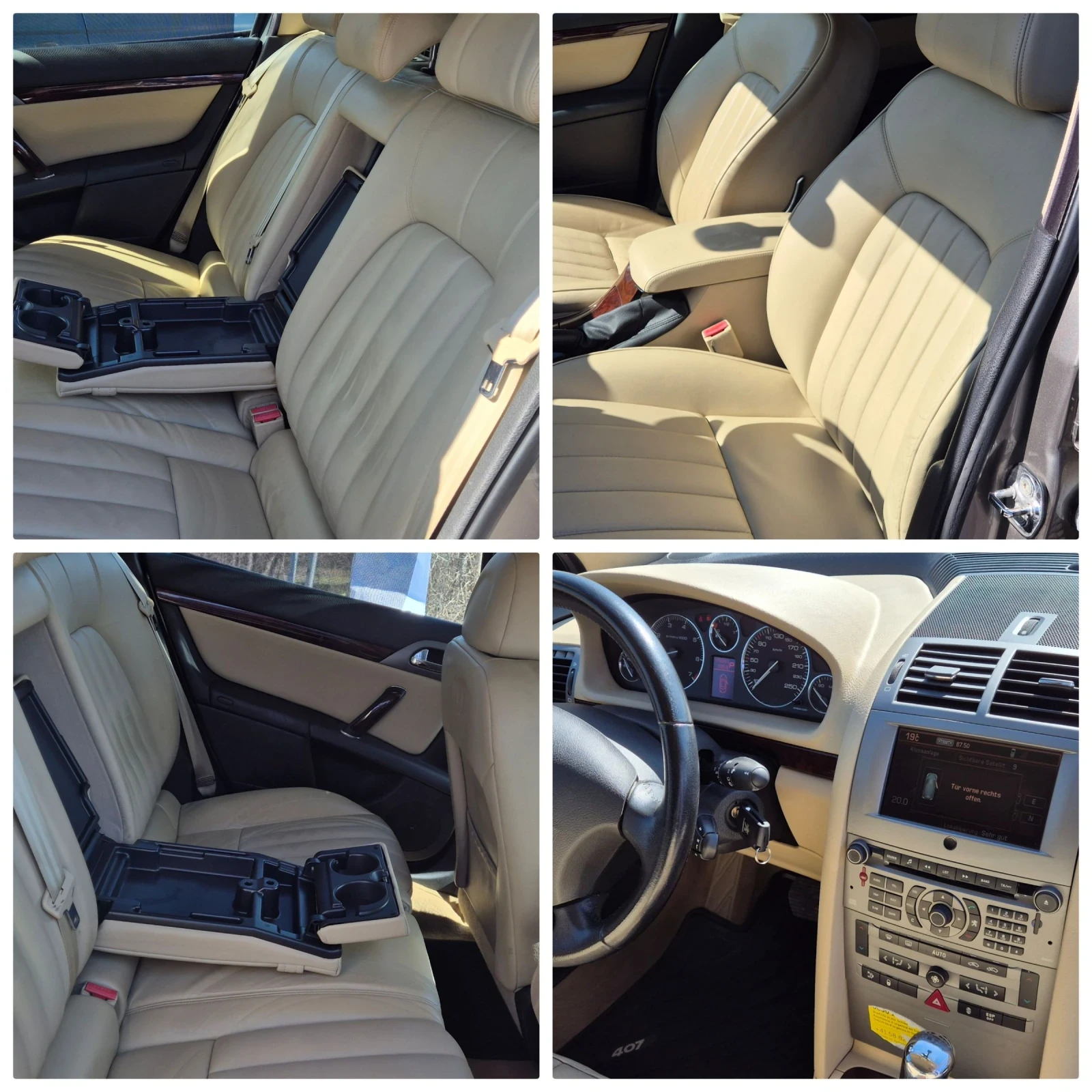 Peugeot 407 3.0-211кс.NAVY, снимка 14 - Автомобили и джипове - 53837372