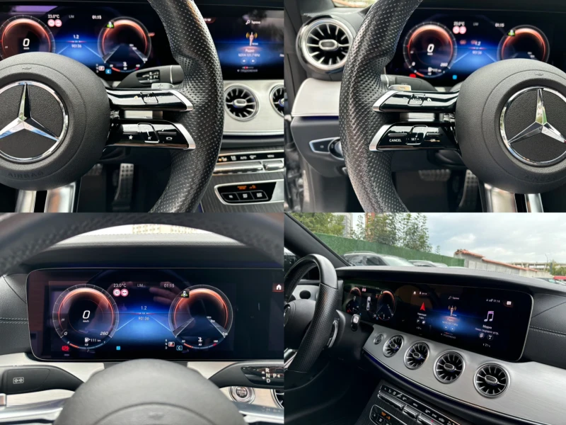 Mercedes-Benz E 220 CDI/Coupe/4matic/AMG/Digital Cockpit/194hp/, снимка 13 - Автомобили и джипове - 47296150