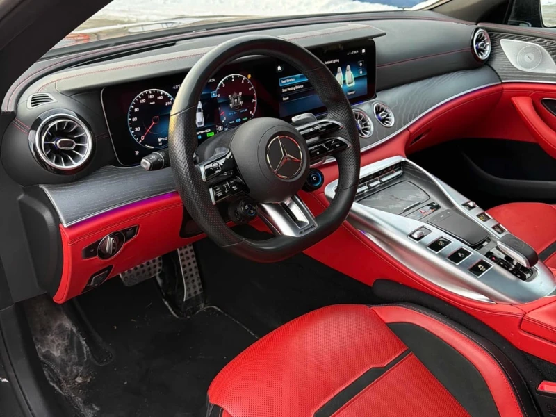 Mercedes-Benz AMG GT 53 * CARFAX * ПОДГРЕВИ * 360 КАМЕРИ, снимка 7 - Автомобили и джипове - 53344492