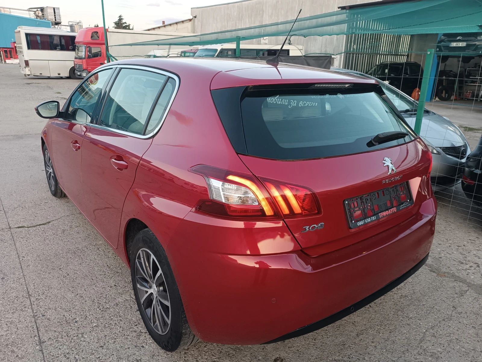 Peugeot 308 FULL, Automatic, Allure, УНИКАТ, ЛИЗИНГ , снимка 3 - Автомобили и джипове - 55383459