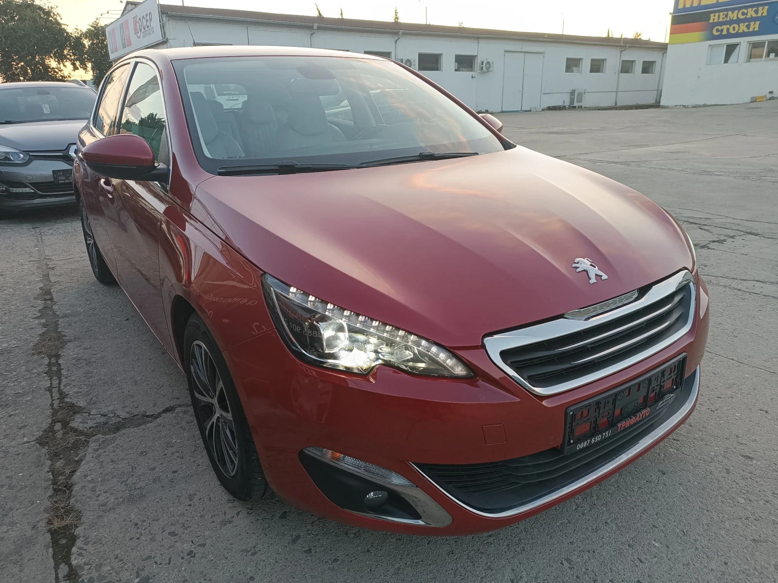Peugeot 308 FULL, Automatic, Allure, УНИКАТ, ЛИЗИНГ , снимка 2 - Автомобили и джипове - 55383459