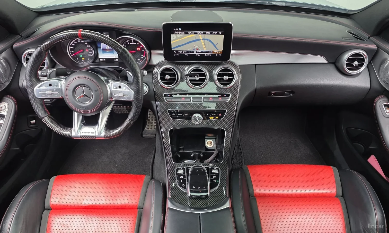 Mercedes-Benz C 63 AMG C63 AMG\ ТОП СЪСТОЯНИЕ, снимка 7 - Автомобили и джипове - 55574788