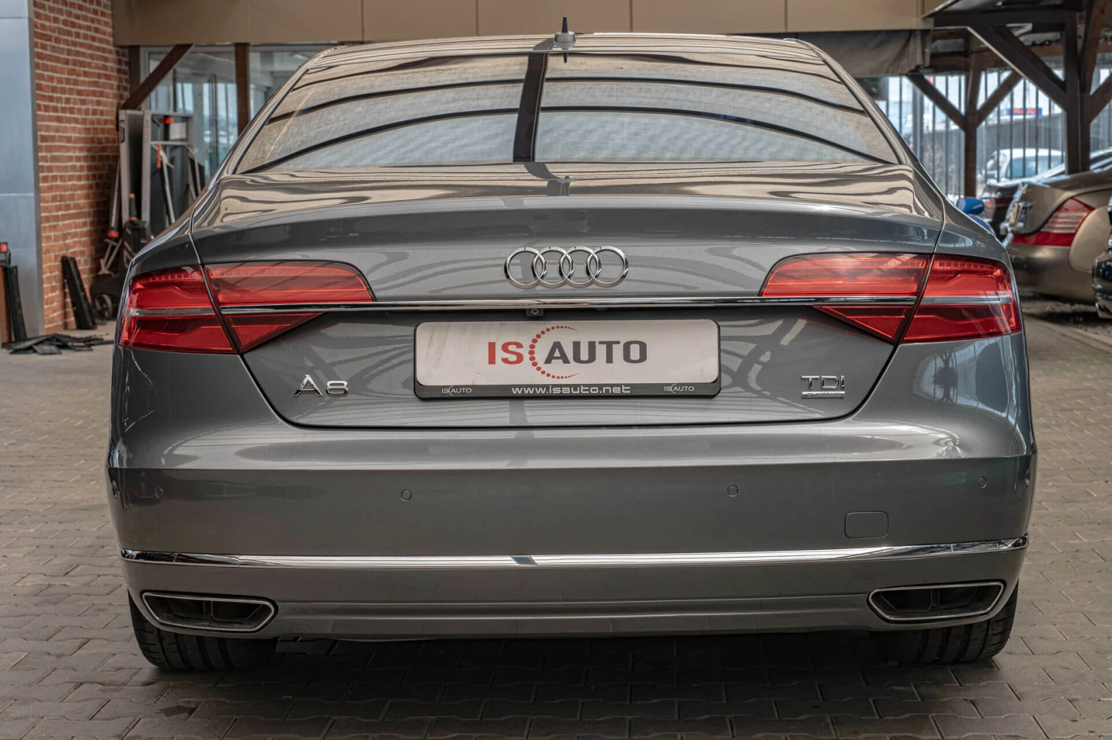 Audi A8 4.2TDI/Обдухване/BOSE/HuD/Обдухване/Алкантар/Камер, снимка 4 - Автомобили и джипове - 56201335