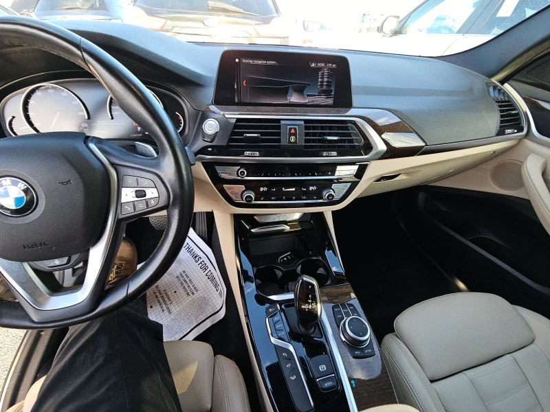 BMW X3 xDrive30i| ЕДИН СОБСТВЕНИК| ПАНОРАМА| ЗАДНА КАМЕРА, снимка 12 - Автомобили и джипове - 53111312