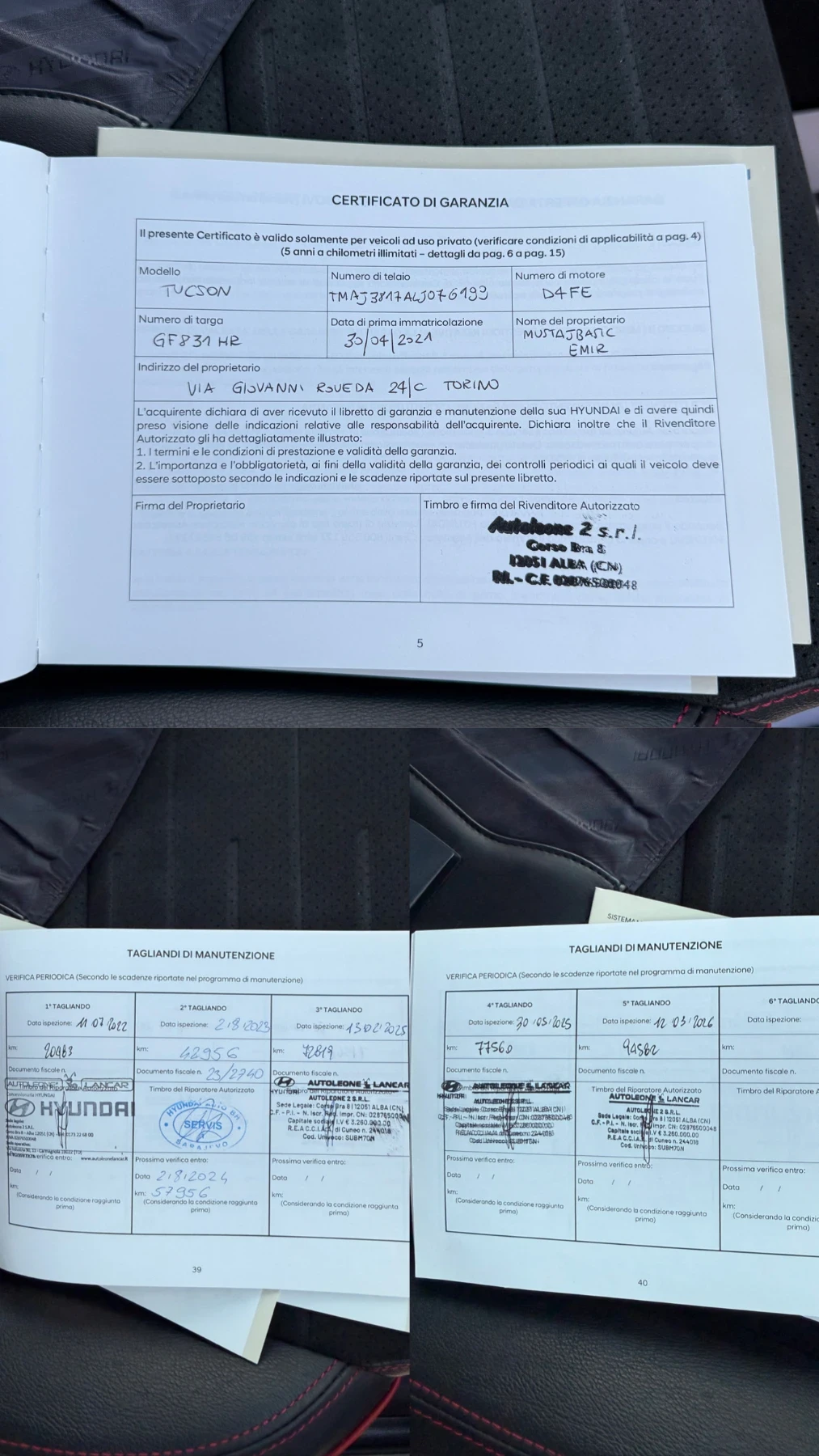 Hyundai Tucson 1.6 CRDi N-LINE, снимка 17 - Автомобили и джипове - 55768225