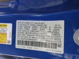 Honda Civic 2.0L 4 Front-wheel Drive - 12600 € / 24643.46 лв. - 65955461 6