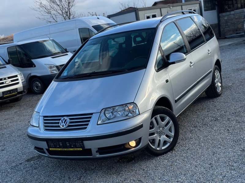 VW Sharan 1.9TDI 131кс 6с 7-места НАВИ ПОДГРЕВ , снимка 3 - Автомобили и джипове - 48364097