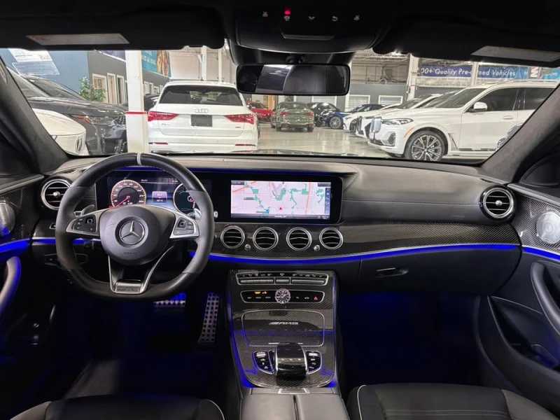 Mercedes-Benz E 63 AMG S 4MATIC+ * * CARFAX * * АВТОКРЕДИТ * * , снимка 9 - Автомобили и джипове - 52690880