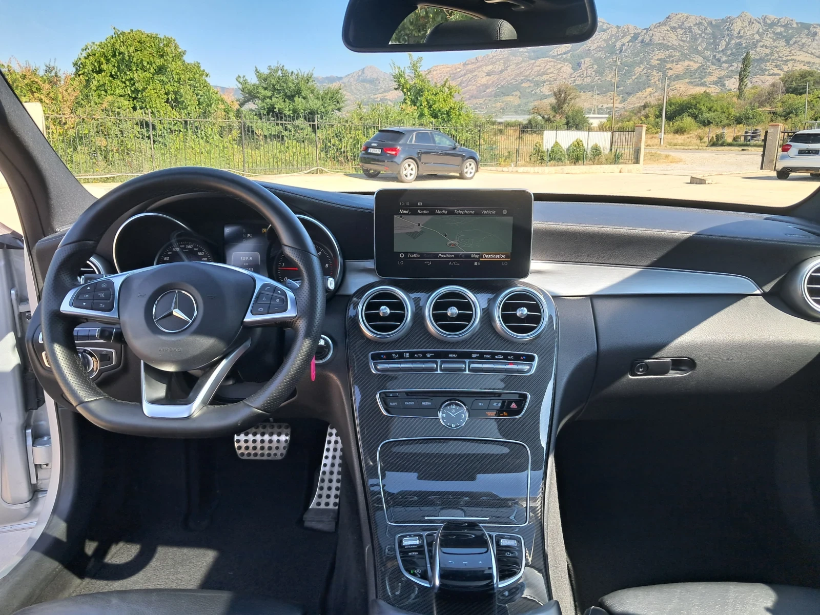 Mercedes-Benz C 220 AMG-PAKET PANORAMA BURMASTER, снимка 12 - Автомобили и джипове - 55386922