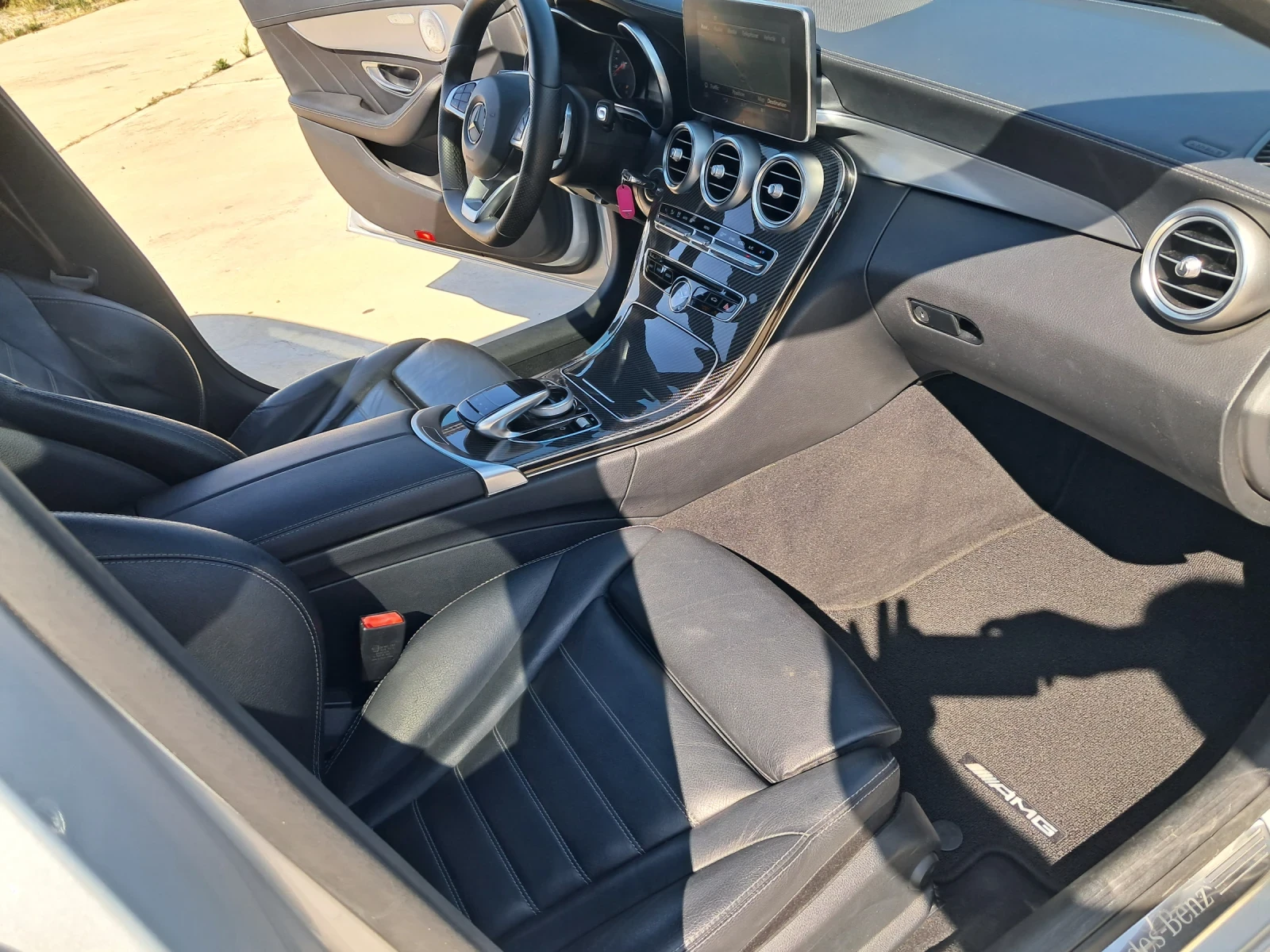 Mercedes-Benz C 220 AMG-PAKET PANORAMA BURMASTER, снимка 13 - Автомобили и джипове - 55386922