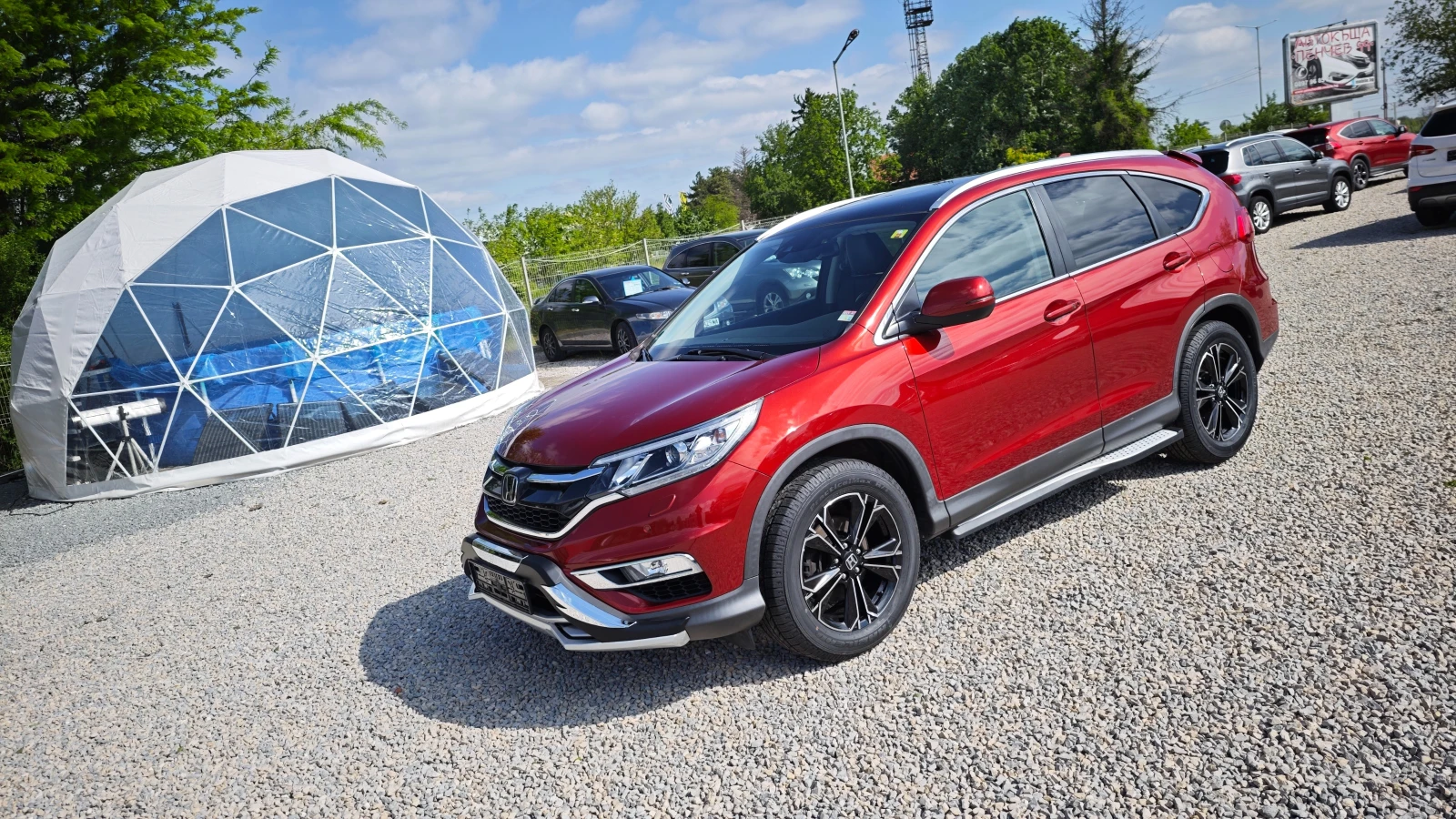 Honda Cr-v НОВИ ДЖАНТИ-ГУМИDOT1825/Ролб/Спойл/Степ/NAV-БЪЛГАР