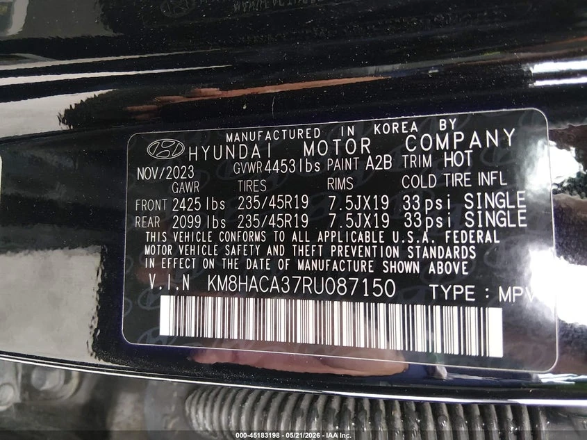 Hyundai Kona 1.6l N Line, снимка 9 - Автомобили и джипове - 54860747