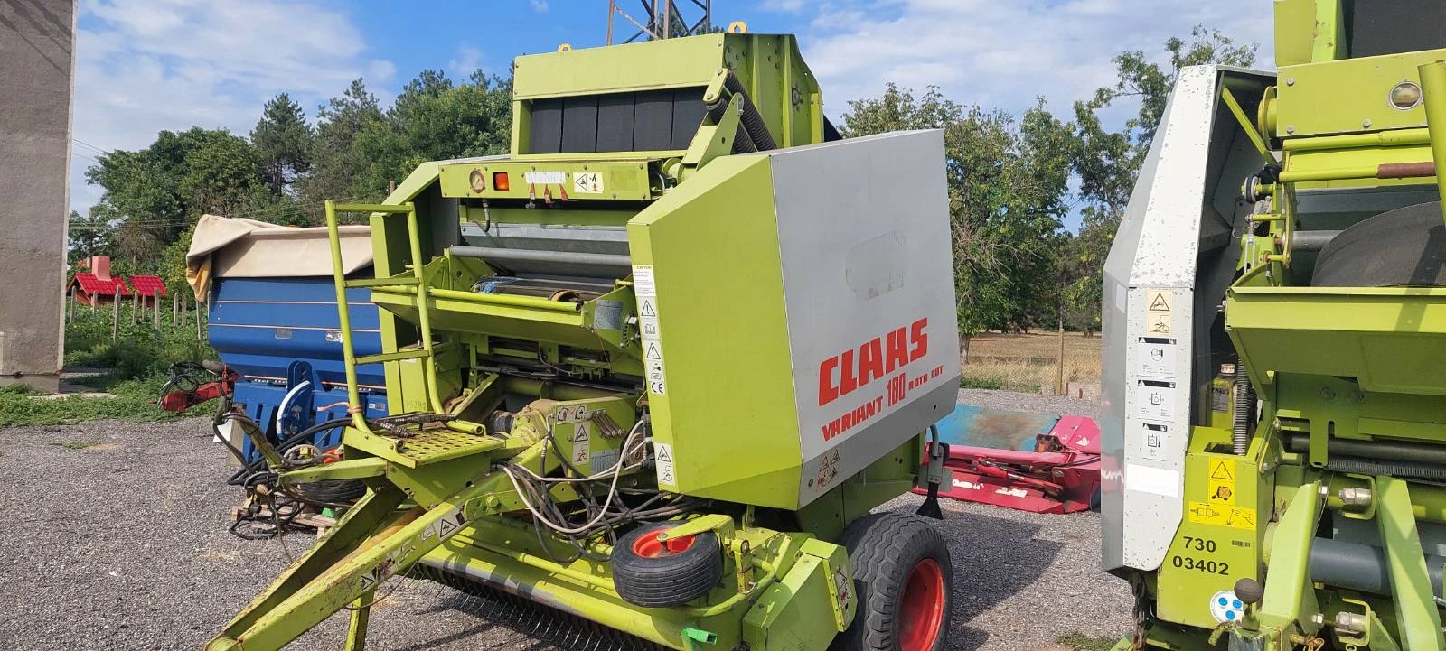 Балировачка Claas Variant 180 RC, снимка 1