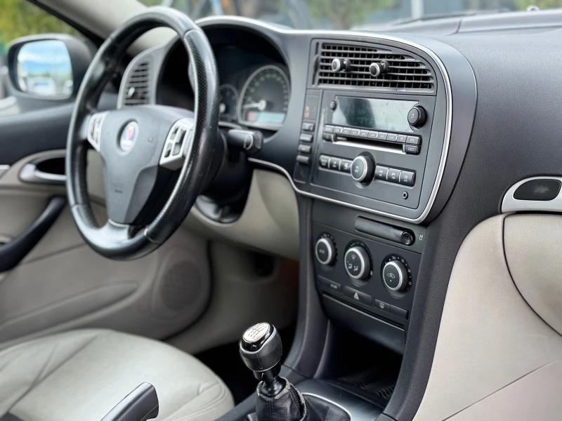 Saab 9-3 * ИТАЛИЯ* 1.9 TTID-180* VECTOR* OБСЛУЖЕНА* , снимка 9 - Автомобили и джипове - 48543967