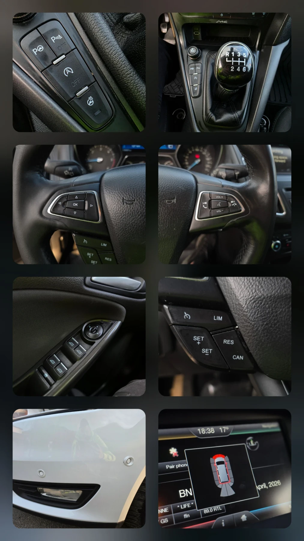 Ford Focus 1.5TDCI 120hp Euro-6, снимка 16 - Автомобили и джипове - 54221327