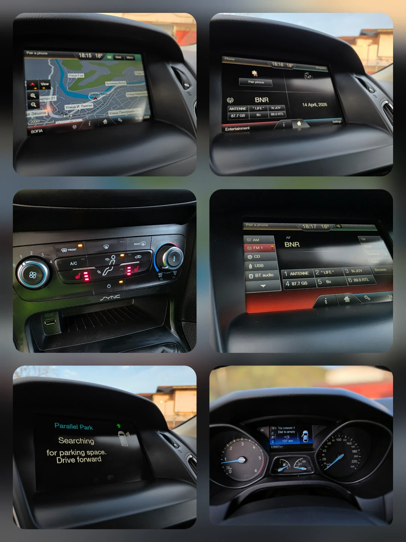 Ford Focus 1.5TDCI 120hp Euro-6, снимка 15 - Автомобили и джипове - 54221327