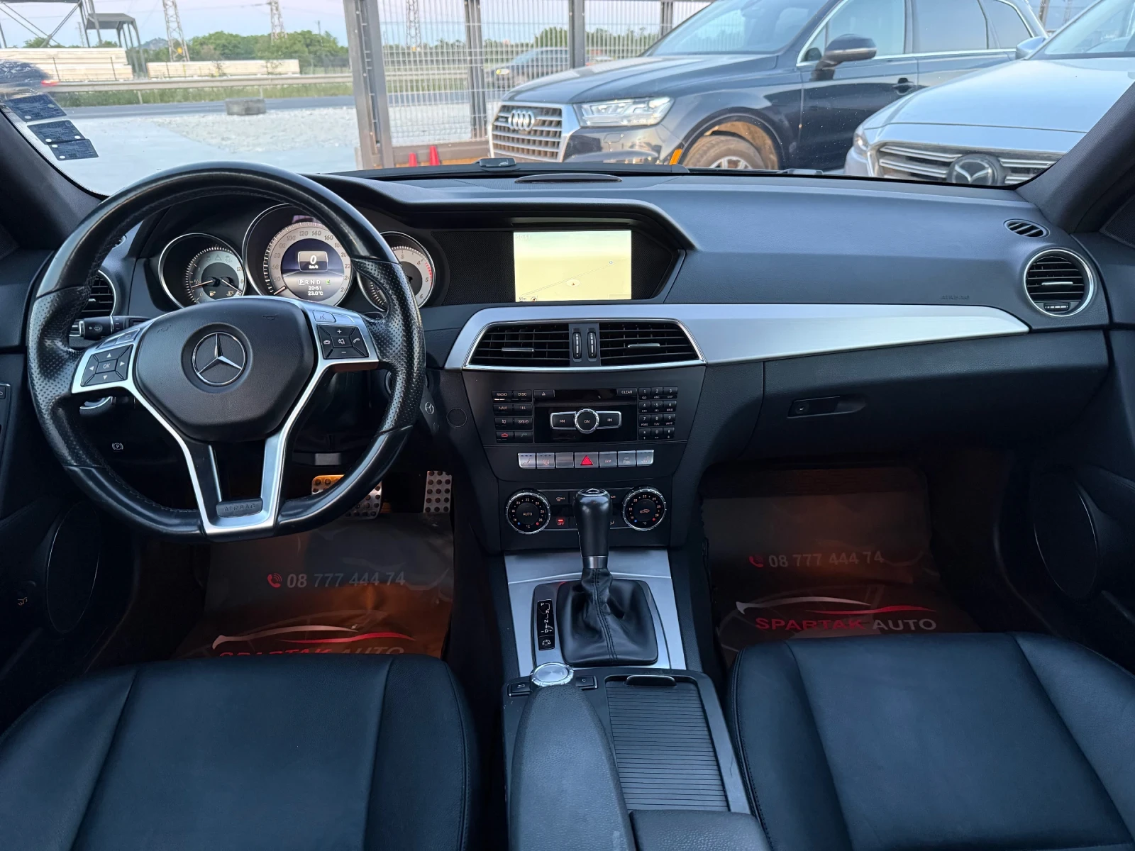 Mercedes-Benz C 350 D* 10.2013г* 265к.с* Автоматик* 225.000КМ* Сервизн, снимка 10 - Автомобили и джипове - 54722582