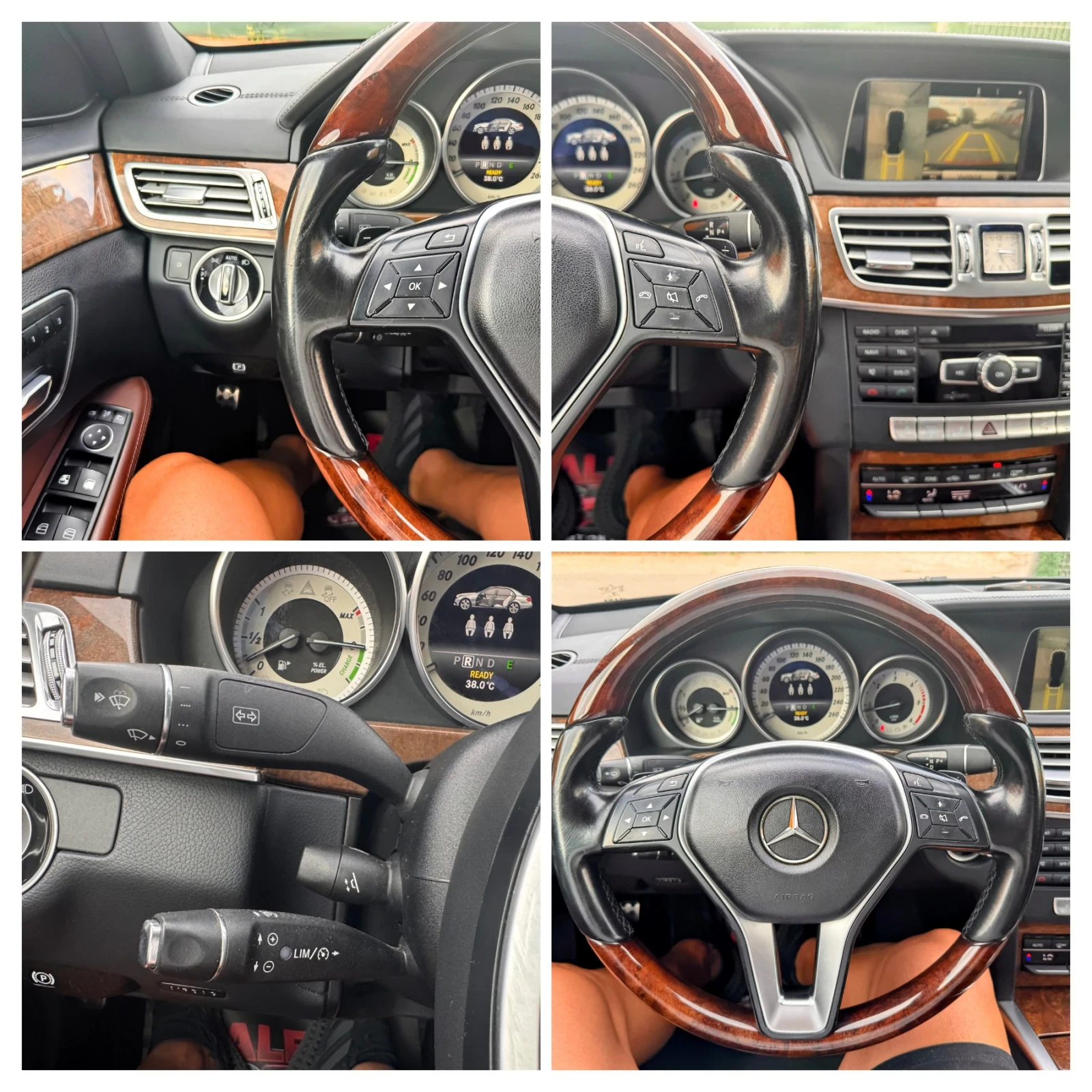 Mercedes-Benz E 300 d/6.3 AMG/TUNING/ВС.ЕКСТРИ/ПАНОРАМА/КАТО НОВА///, снимка 15 - Автомобили и джипове - 55840825