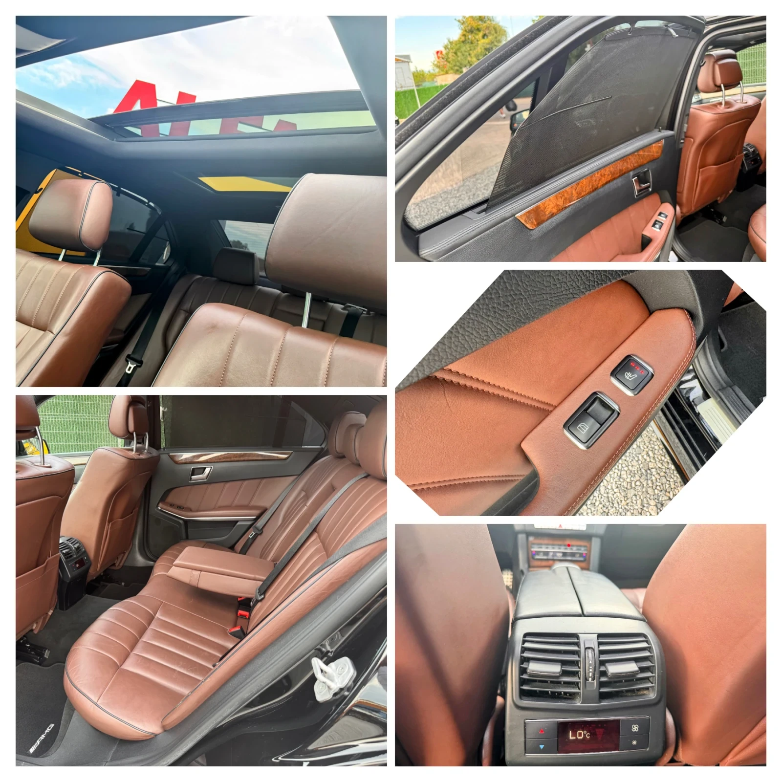 Mercedes-Benz E 300 d/6.3 AMG/TUNING/ВС.ЕКСТРИ/ПАНОРАМА/КАТО НОВА///, снимка 12 - Автомобили и джипове - 55840825