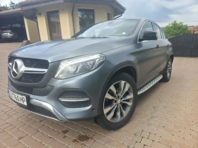 Mercedes-Benz GLE 350 4 Matic 200000км! Купе. С фолио сив графит, снимка 1