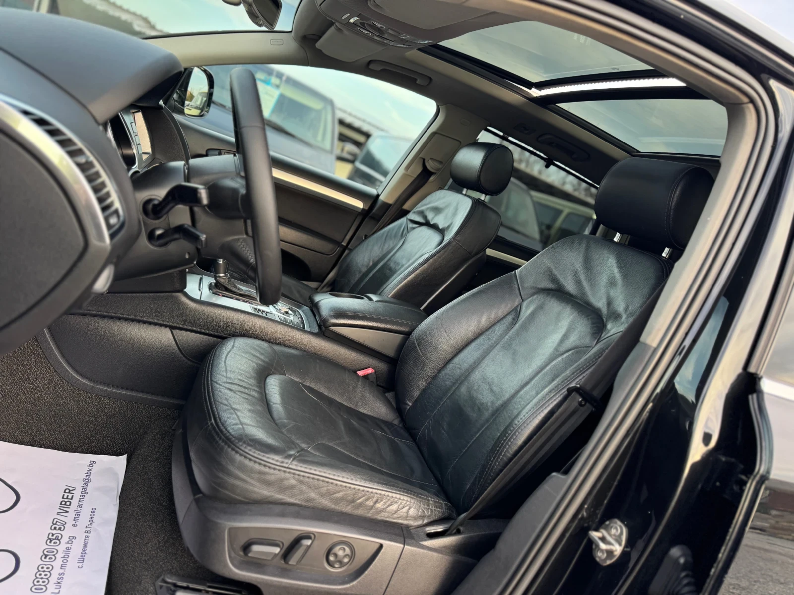 Audi Q7 3.0TDI 239кс КОЖА ПОДГРЕВ ПАНОРАМА 7-МЕСТА М-ЗОНА - изображение 10