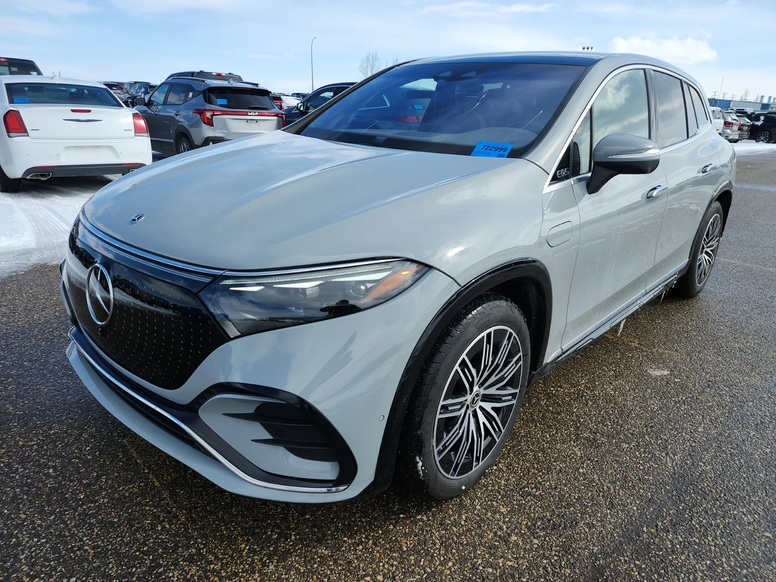 Mercedes-Benz EQS EQS450* 4x4* 360view* Pano* Обдух* Подгрев* Burmes, снимка 3 - Автомобили и джипове - 54204336