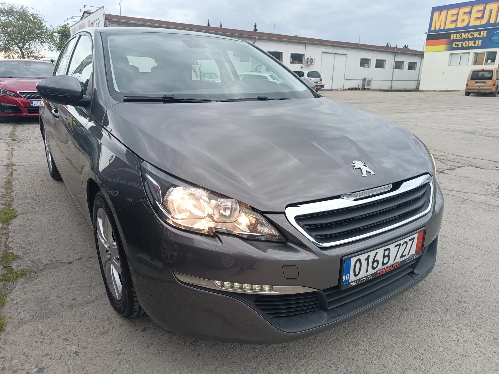 Peugeot 308 1, 6 Blue HDi, ПЕРФЕКТНО, ЛИЗИНГ , снимка 2 - Автомобили и джипове - 54360462
