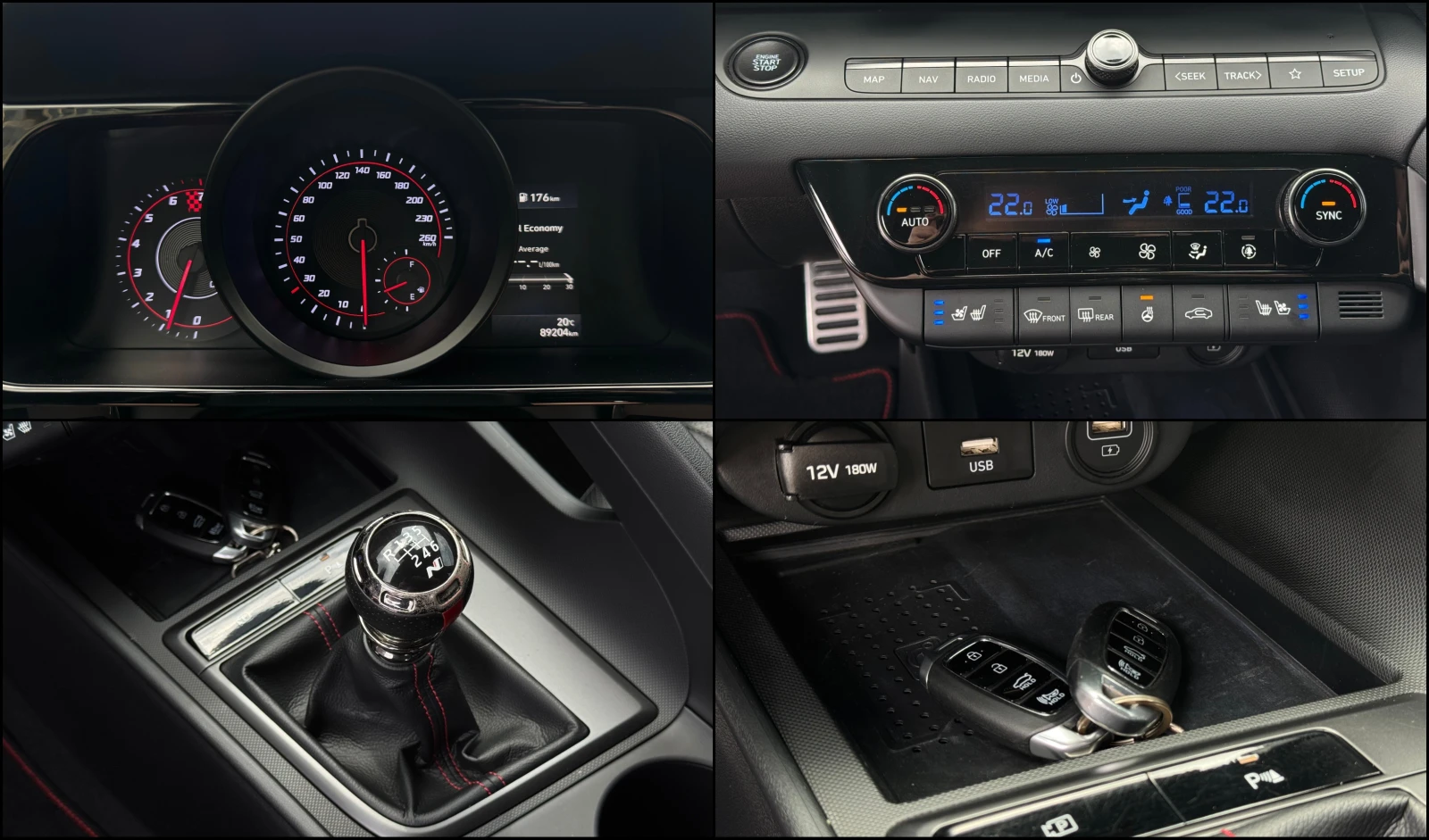 Hyundai Elantra 1.6 Turbo ! N Line ! Sports !, снимка 14 - Автомобили и джипове - 55434058